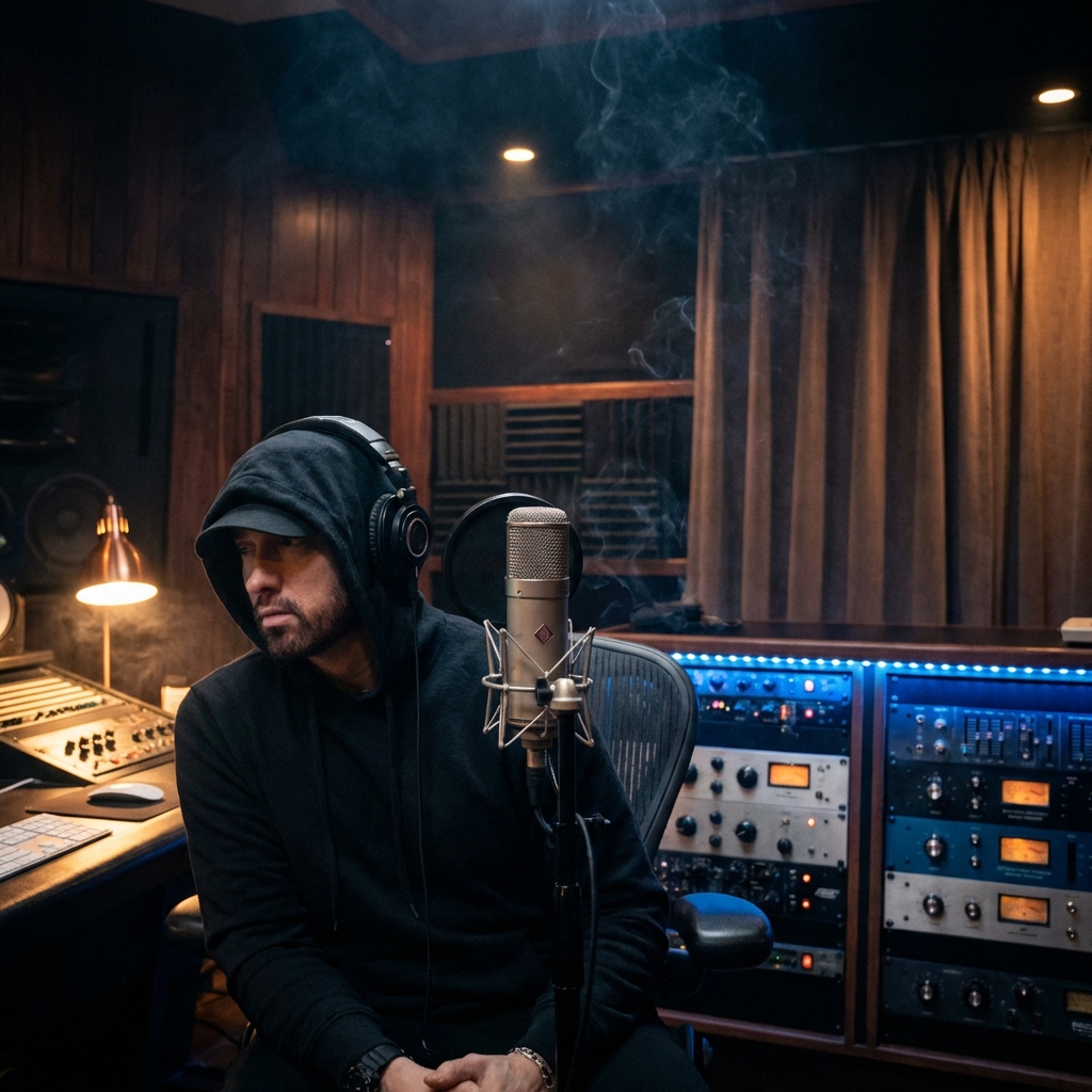 Eminem in Studio